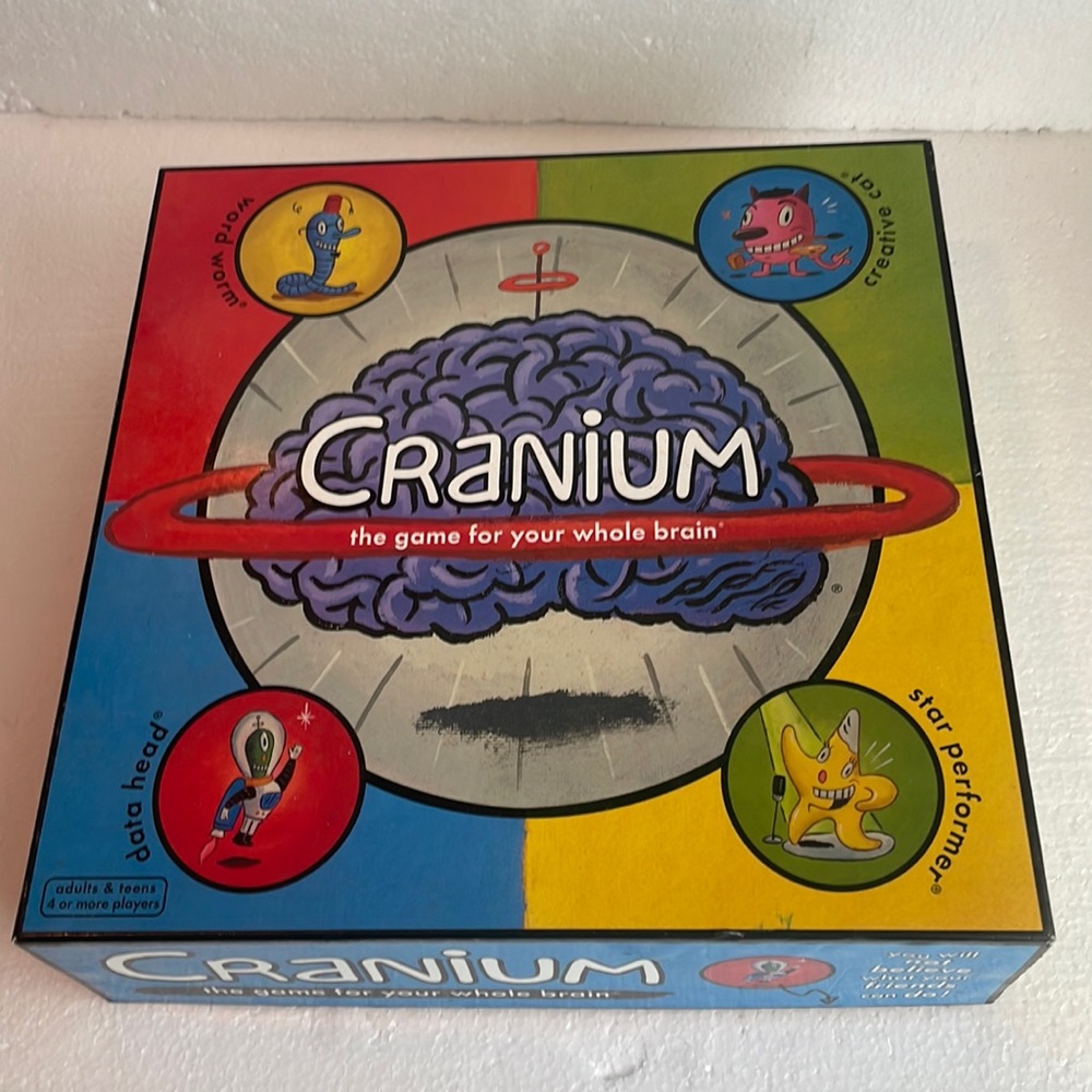 Cranium the game for your whole brain Hasbro